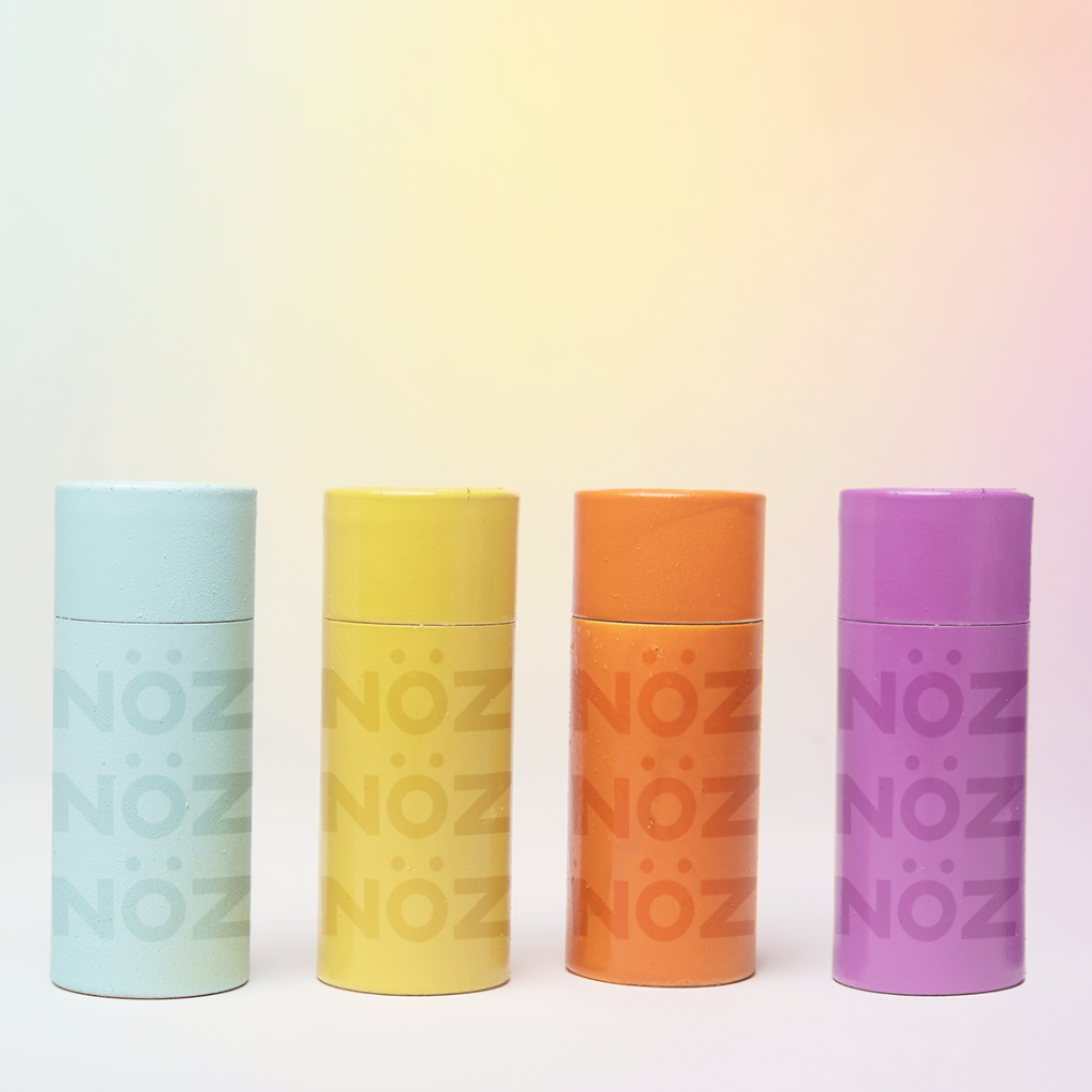 Different shades of Noz sunscreen 